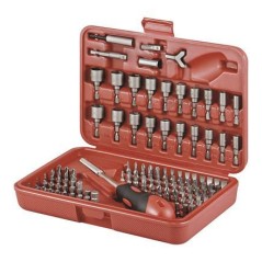 "MicroConnect 113 pcs Bit Set - Comprehensive & Durable Tool Kit #77119"